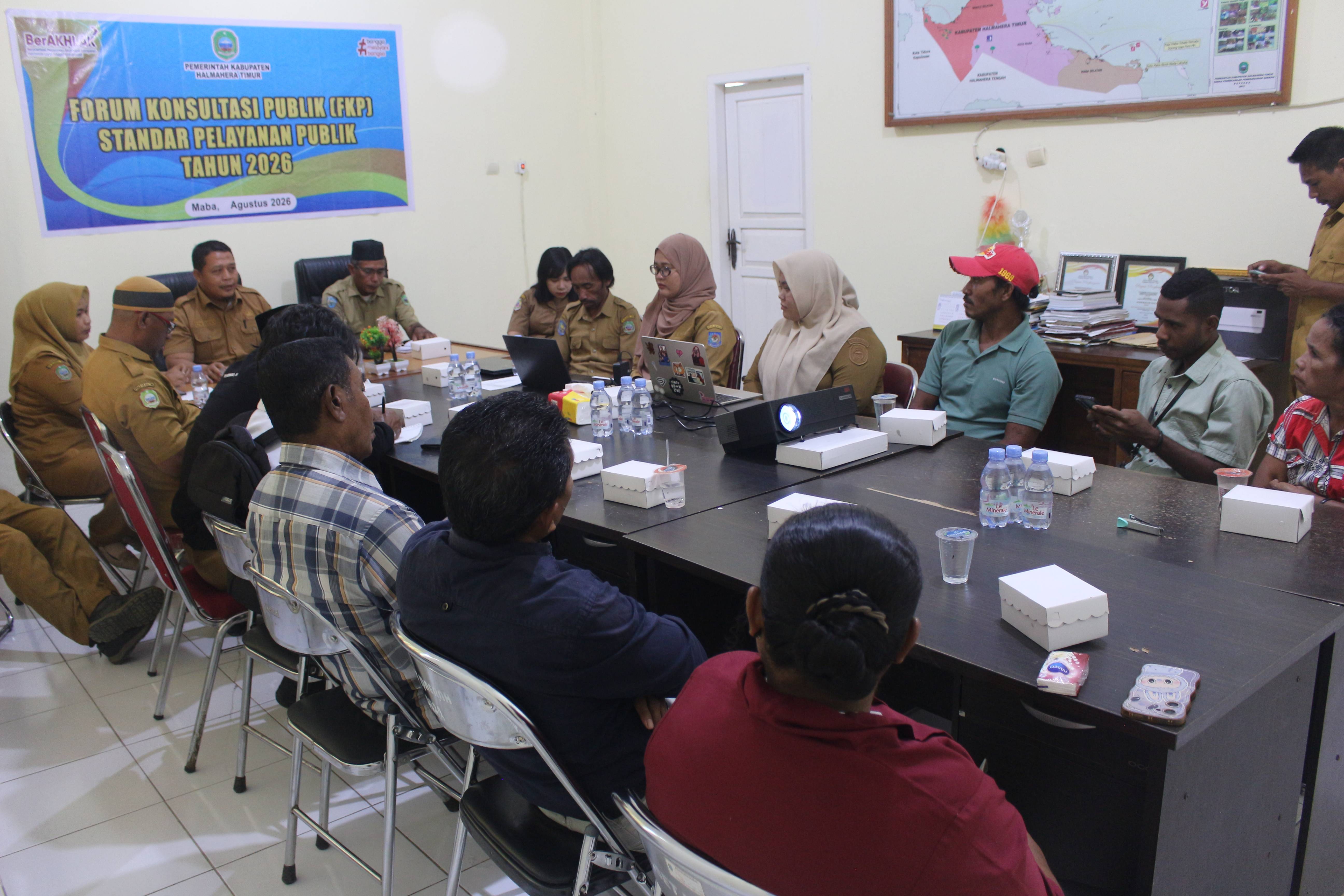 PENYELENGGARAAN FORUM KONSULTASI PUBLIK DINAS SOSIAL 2026